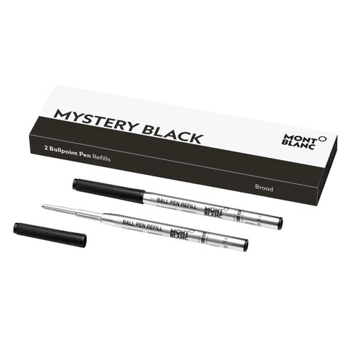 Montblanc - 2 x Ballpoint Pen Refills (B) Mystery Black